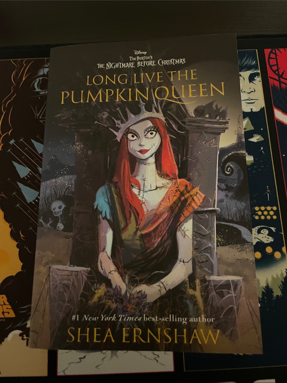 Long Live the Pumpkin Queen Graphic Novel with Red-Haired Cover Art